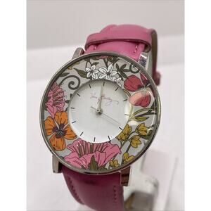 Vintage Vera Bradley Womens Flower Watch New Battery